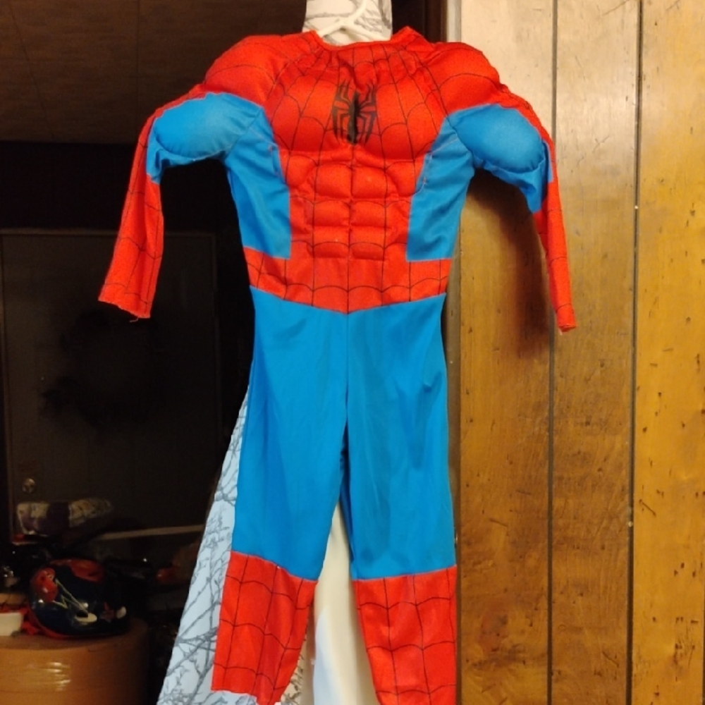 Kids Spider Superhero Costume - Red and Blue